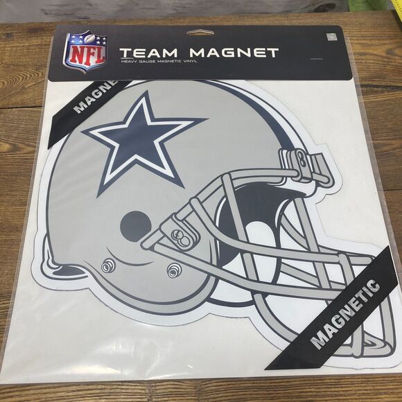 Dallas Cowboys Vinyl Team Magnet Helmet Decal Football Sport Car Truck 12 Inch - Picture 1 of 3